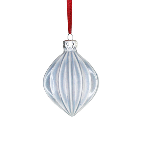 Porcelain Christmas Bauble - Winter Haze